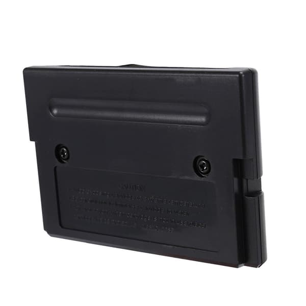 112 i 1 Spil 16 Bit Spilkort til Megadrive Spil til PAL og NTSC, Sort