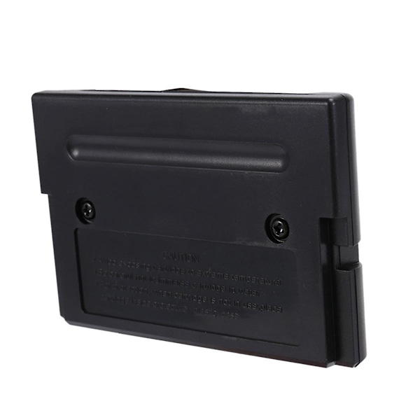 112 in 1 Peli 16 Bit Pelikortti Megadrive Pelille PAL ja NTSC, Musta