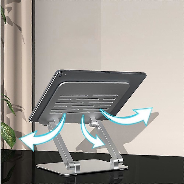 Tablettiteline, säädettävä tablettipidike, kokoontaitettava