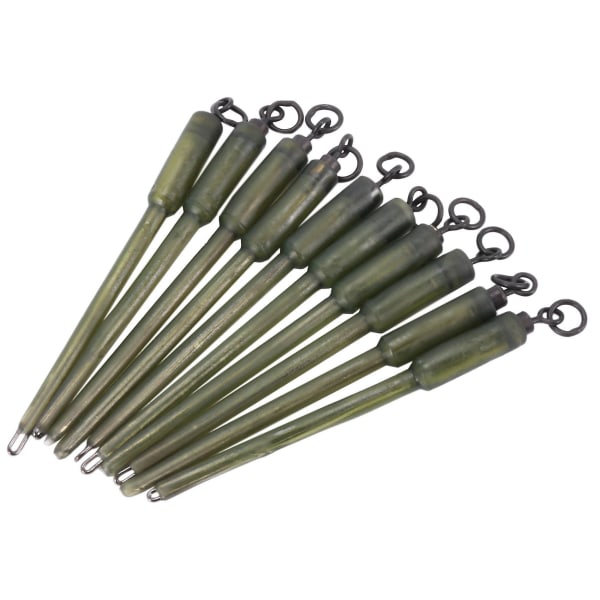 20 st Carp Fishing Connector Swivels Pva Tube Bags Stammar Solid Bag Stammar Bly Insert End Terminal T