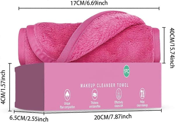 Makeup Fjernelses Klude, Genanvendelige Makeup Servietter, Miljøvenlige Makeup Fjernelses Klude, Makeup R
