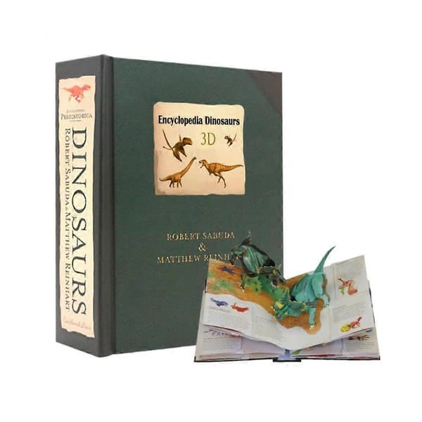 3D Encyclopedia Prehistorica Dinosaurs, Pop-Up opetus-kirjat