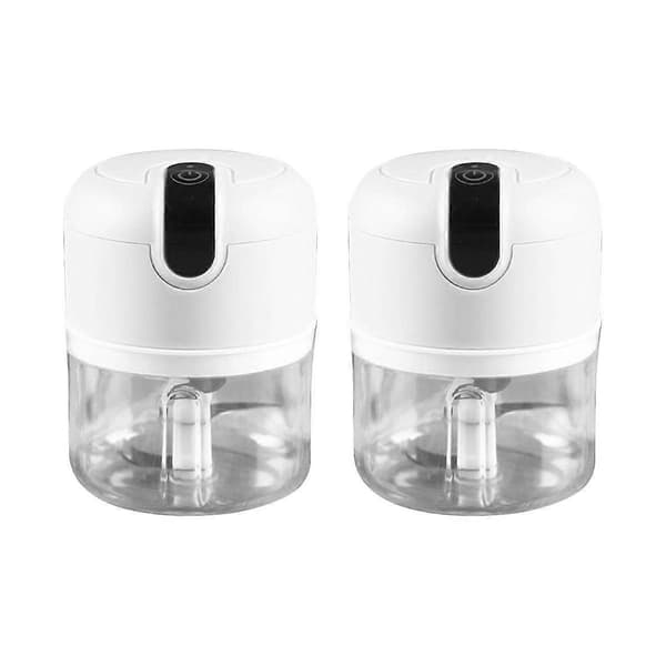 Hvidløgspresser, Hakker med USB-opladning, Mini Foodprocessor - Multi Hakker - Hvidløgsblender