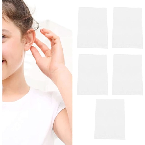 Hörselkorrigerare, Transparenta utskjutande hörselskydd, Komtbara öronklistermärken i silikon Estetiska korrigeringsprodukter, Korrigerande öronvårdsprodukter Vuxna, Barn
