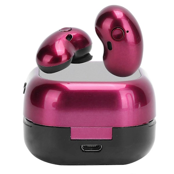 Smarta Telefoner True Wireless Headset Stereo Bluetooth 5.1 Hörlurar med LED-Färgskärm