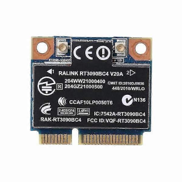 Trådløst nettverkskort 300m Wifi Wlan Bluetooth 3.0 Pci-e Kort for Rt3090bc4 Probook