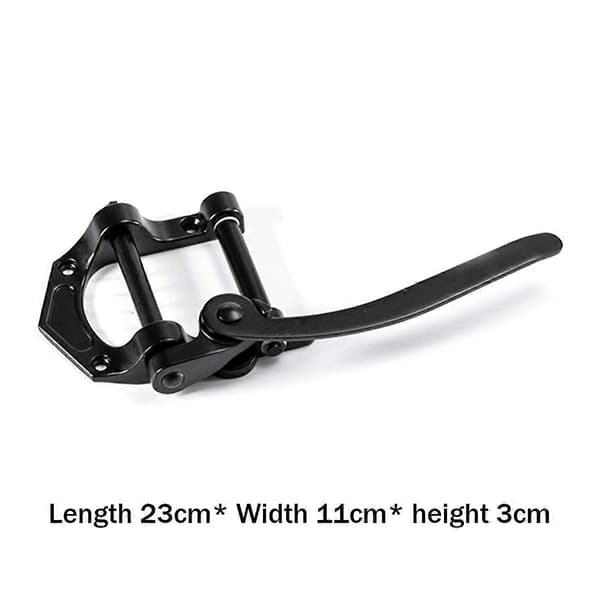 Gitarr Tremolo Vibrato Stall Tailpiece Archtop Kompatibel med SG ES335 LP Elgitarr Universal (Svart)