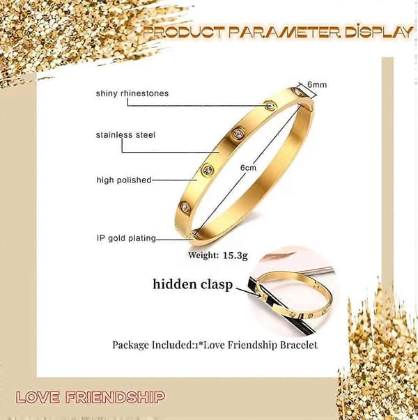 celet, Mode Guld Kærligheds celet Gave Diamant celet, Let Luksus High-End Gave
