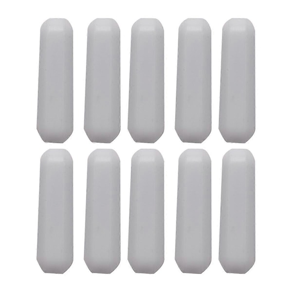 10 stk. PTFE Magnetisk Rørere Mixer Rør Laboratorium Bar Rør Plade Magnet Rør (7X25mm)
