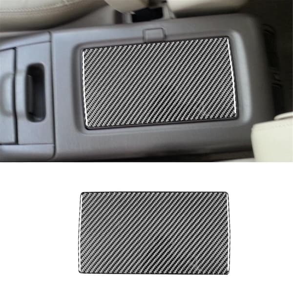 Ekte Karbonfiber for RX300 1998-2003 Bil Senterkonsoll Armlene Boks Panel Deksel Trim Interiør Acce