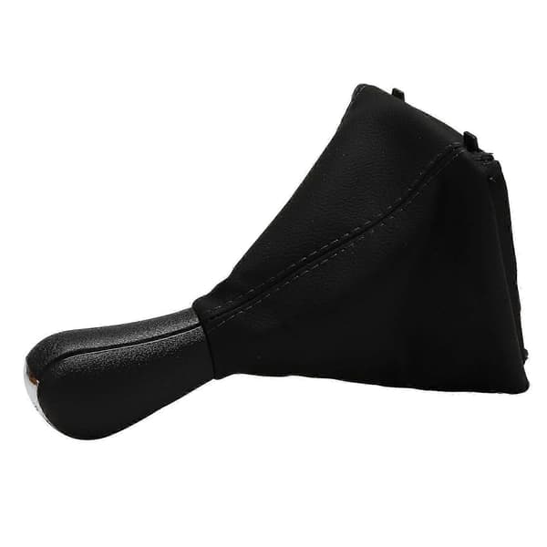 Abs Pu Gearskifte Knappen Lever Shifter Gaiter Støv Cover Case Til 2 A5 A6 2004-2013