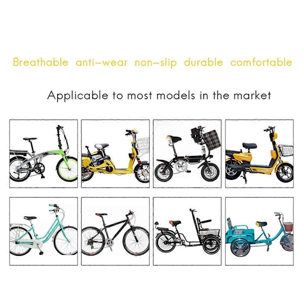 Elektrisk Cykelsadel Batteribil Mjuk Sadel Elektrisk Cykelsadel Sittdyna Förstorad Tjock Sits