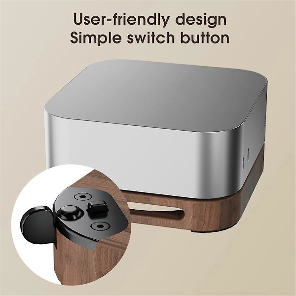 Skrivebordsstativ for 2024 Mac Mini M4/M4 Pro
