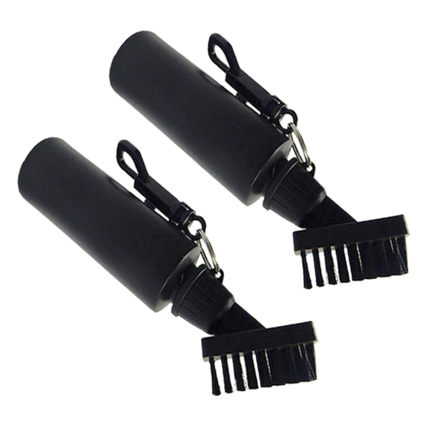 2x Golf Brush Golf Club Groove Tube Cleaner Deep Clean Iron Grooves Golf Squeeze Bottle Water Dispe
