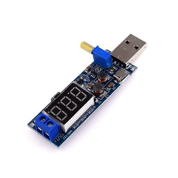 DC-DC 5V til 3.5V / 12V USB / Forsyningsmodul Justerbar Boost Converter Ud DC 1.2V-24V