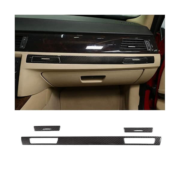 Kojelaudan kupinpidikekoristetarrat 3-sarjan E90 2005-2012 autotarvikkeille, Abs-auto