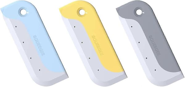 3-pack Små Squeegees, Köksbänk och Bänkskiva Mini Silikon
