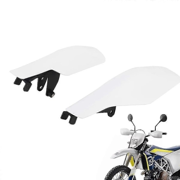 Motocross Handskydd Motorcykel Handskydd Skydd Vit