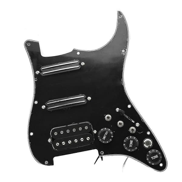 Elektrisk Guitar Pickguard Pickup med Singlecut Ledninger Forudtrådet Guitar Pickguard til Strat G