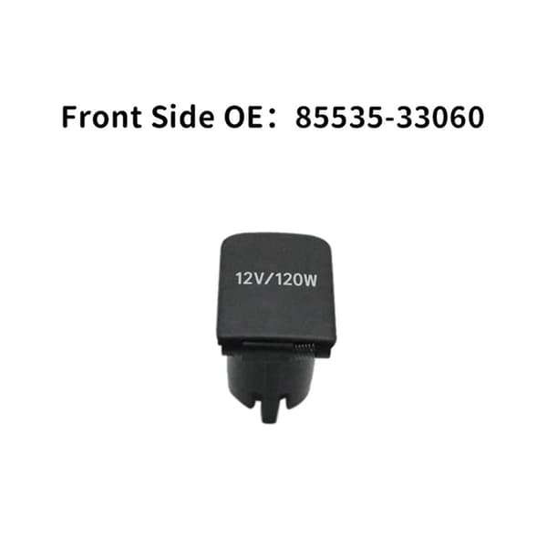 1 par bilstikkontakt 85535-33060 85535-50020 til 4RUNNER Prado Alphard Lighter Cover Plug