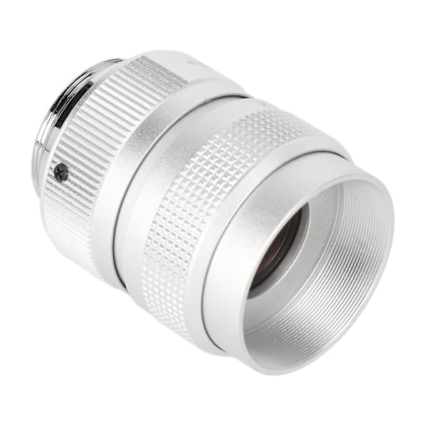 25mm F1.4 CCTV Objektiv Klar Effektiv Lysledning C Mount Kameraobjektiv til Bar Butik Parkeringshus Lager Sølv
