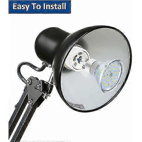 E27 till GU10 Adapter, 220v, E27 GU10 Adapter Socket Konverter för LED-lampa, Halogen och CFL-lampa, Keramisk Adapter, 6-pack