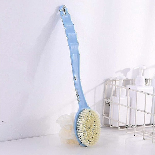Duschborste med borst och loofah