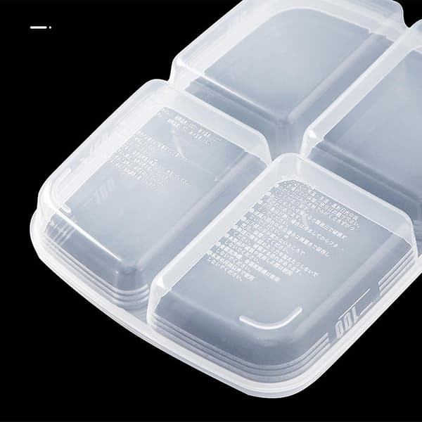2 st Kylskåpsförvaringslådor Frys Köttfack Mat Underförpackad Ingefära Förberedelse Rätter Fre