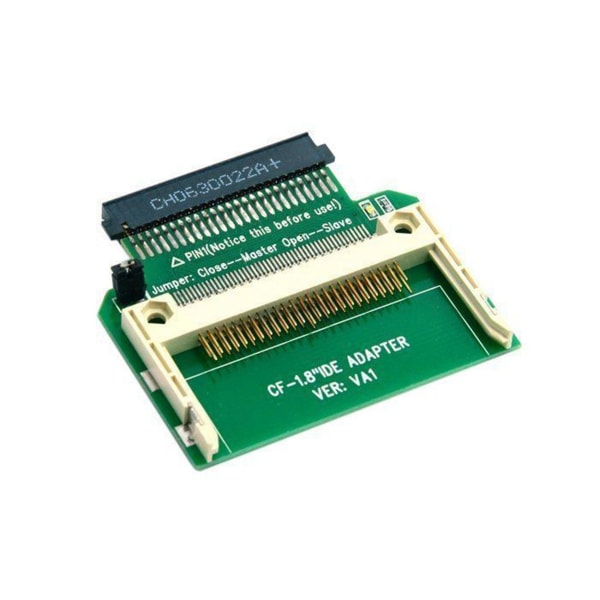 2x Cf Merory Card Compact Flash 50-pinniseen 1,8 tuuman Ide-kiintolevyn SSD-sovittimeen