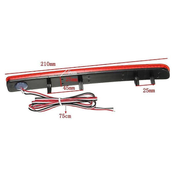 LED Reflekslys bak, rød, for bil, bremselys, tåkelys for 3 4/L320 2005-2013