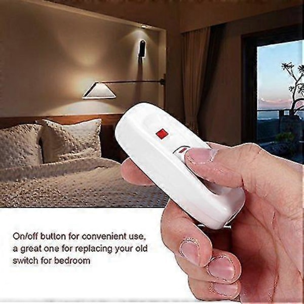 Lampe Kontakt Gennemføringskontakt Rocker Ac 250v 10a Inline Onoff Bord Skrivebordslampe Ledningskabel Kontakt Med Led Indikatorlys Enpolet Enkeltkast (wh