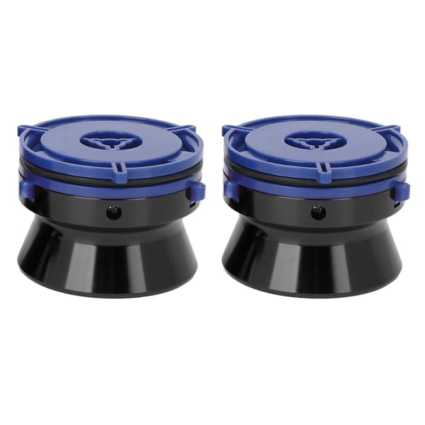 1 Par NAB Hub Adaptere Poleret Aluminium Legering Universal Læseenhed 10 Tommer Åbner til Studer ReVox til Akai Sort