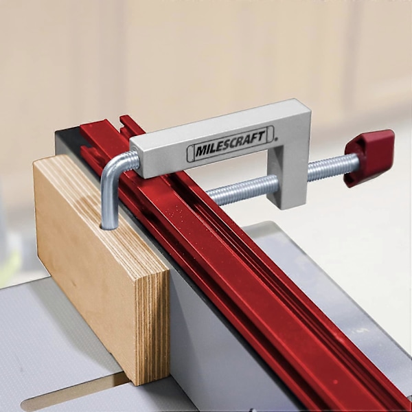 Universal Fence Clamps 4-pack - För Gångsågar, Fräsbord, Träbearbetningsklämmor