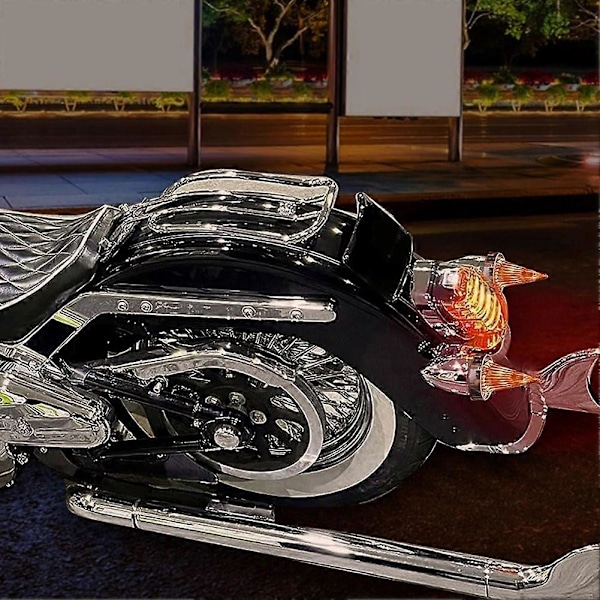 Røg Bombe Blinklys Linse Dæksel til Touring Road Glide Road 3-1/4 Tommer Flad Blinklys Lys B