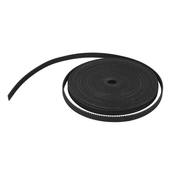 8 st 5mm 20 Tänder Aluminium Synkroniseringsremskiva + 5 Meter Gummi GT2 2mm Stigning 6mm Bred Synkroniseringsrem