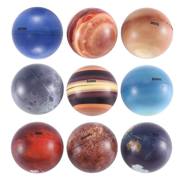 Solar System Stress Balls Anti Stress Ball Planets For Kids Solar System Toys Model Planet Balls Ed