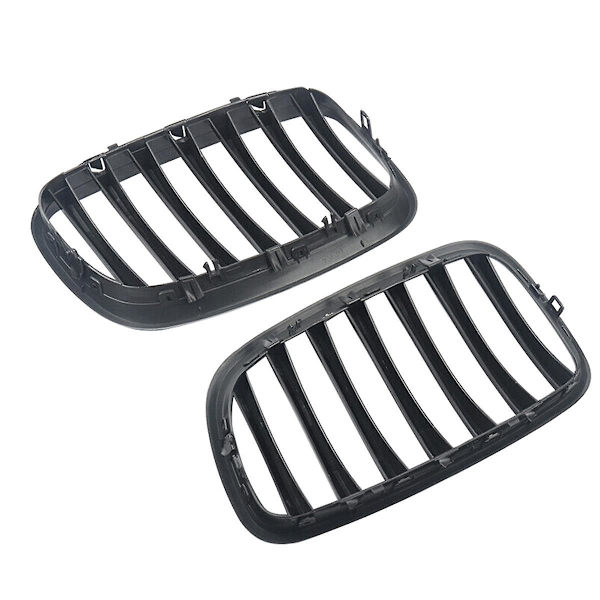 1 par forreste nyregitter til X5 X6 E70 E71 2007-2013 blank sort 51137157687 51137157688