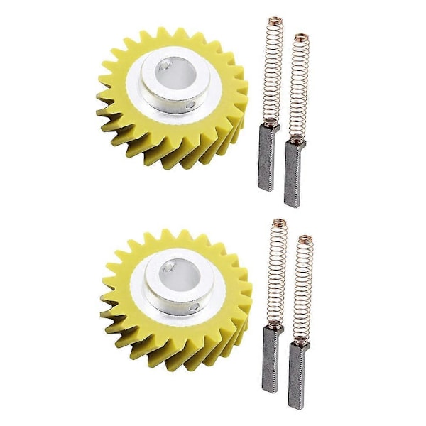W10112253 Mixer Worm Gear W10380496 Kolborstar för 5K45SS 5K5SS Mixers Ersätter Delar 4162897
