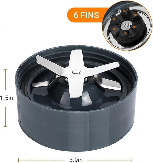 Rustfri stålknivbase, Nutribullet juicer-tætningsudskiftning, NutriBullet reservedele og