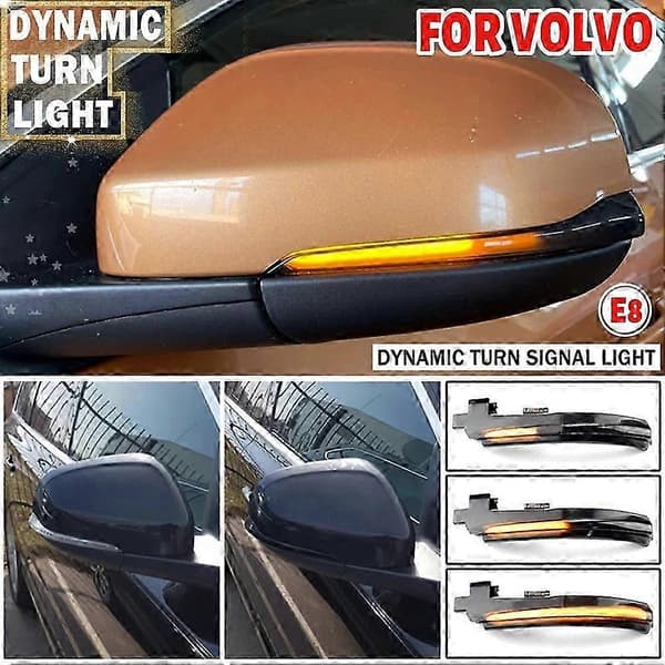 For V40 CC II S60 2011-2018 S80 V70 III Bil Dynamisk LED Blinklys Sidespeil Lys Indi-Good