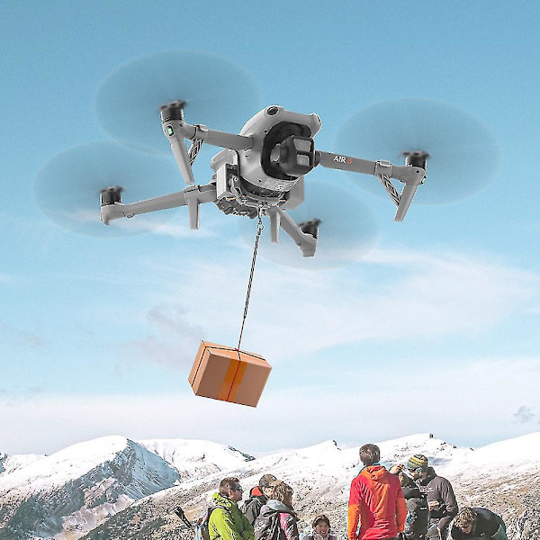 Luftsläppningssystem Kastare Landningsställ För DJI Air 3 Drönare Kastande Bete Leverans Mat