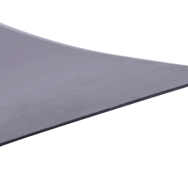 Letaosk 1 stk Sort ABS Flad Plade Isolerende Plastikplade 1mm Tykkelse Til Sandkassemodel Sscenegård Dekoration
