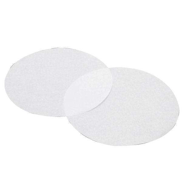 500 stk. 4,5 tommer Non-stick Runde Bagepapir Grillpapir Kageforing Bagepapir Mikrobølgeovn Papirark