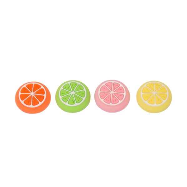4 stk. Thumb Grip Caps til Switch, blød silikone, komfortable joystick caps, Thumb Stick Caps til Switch Lite