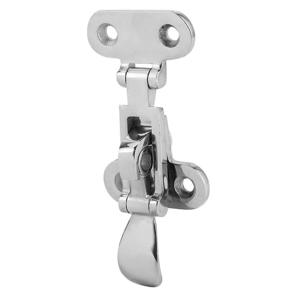 316 Rustfrit Stål Toggle Klemme Lukning Catch Anti Rattle Hasp til Båd Yacht Hardware
