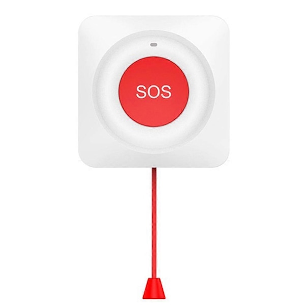 Smart SOS-knapp Trådløs Pårørende Personsøker Alarm Sender Nødknapp for Barn Eldre Pasient Zigbee