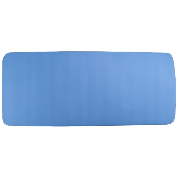 15MM tyk yogamåtte komfortskum knæalbuemåtter til træning Yoga Pilates indendørspuder Fitnesstræningblå