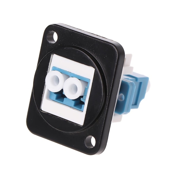 Chassipanelmonterad Socket RJ45 D-typ LC Optisk Fiber Rakt Koppling