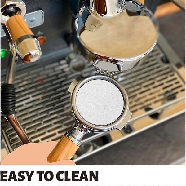 Espresso Filterpapir 58mm - 800 stk. Ubleget Kaffepapirfilter til Espressomaskine - Portafilter Espresso Filter