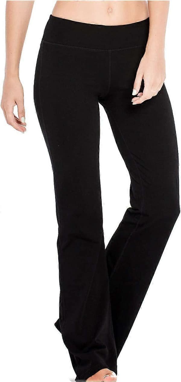 29''31''33''35'' Innersøm Bomulls Bootcut Bukser Dame Innvendig Lomme